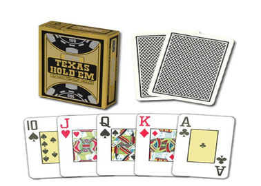 Poker Cheating Copag Texas Holdem Markalı Oyun Kartları% 100 Plastik Malzeme